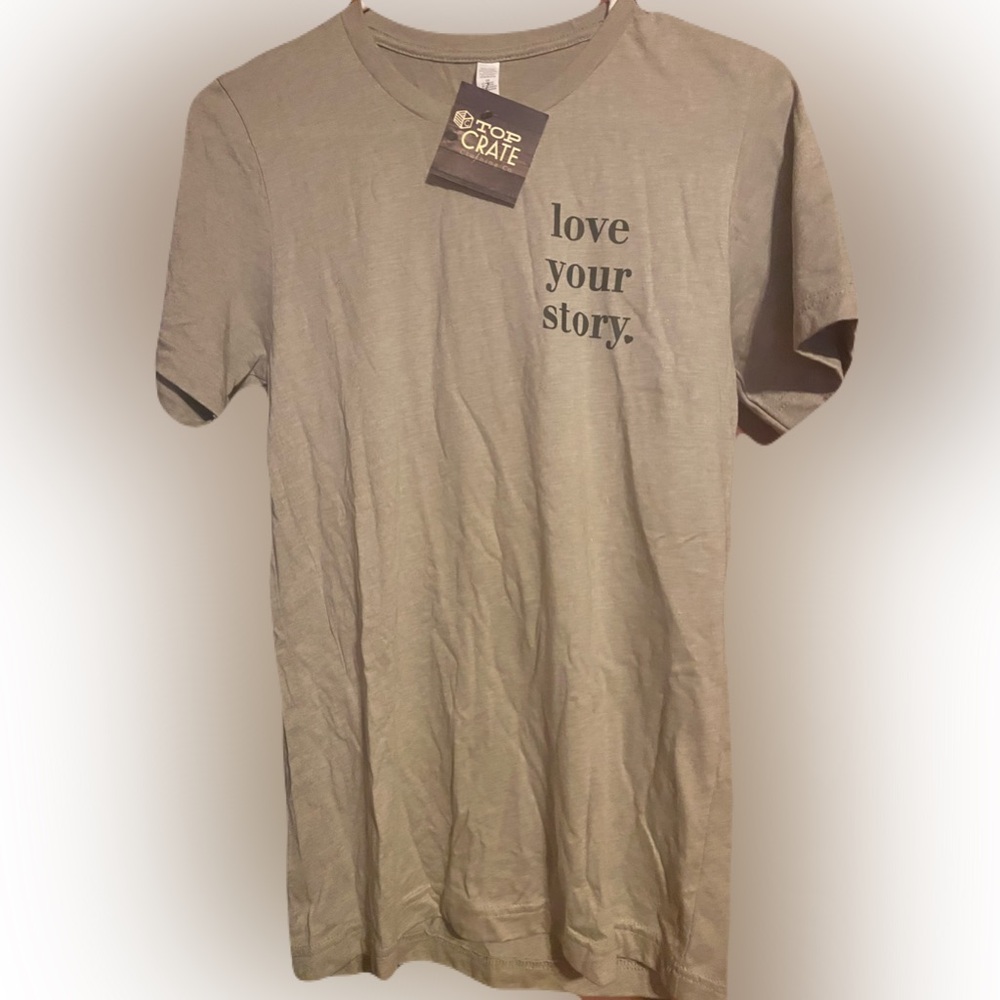 Top Crate Love your Story ladies t shirt